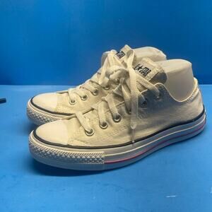 Converse Chuck Taylor All Star Running Sneaker Women's Sz 8 White Low Top